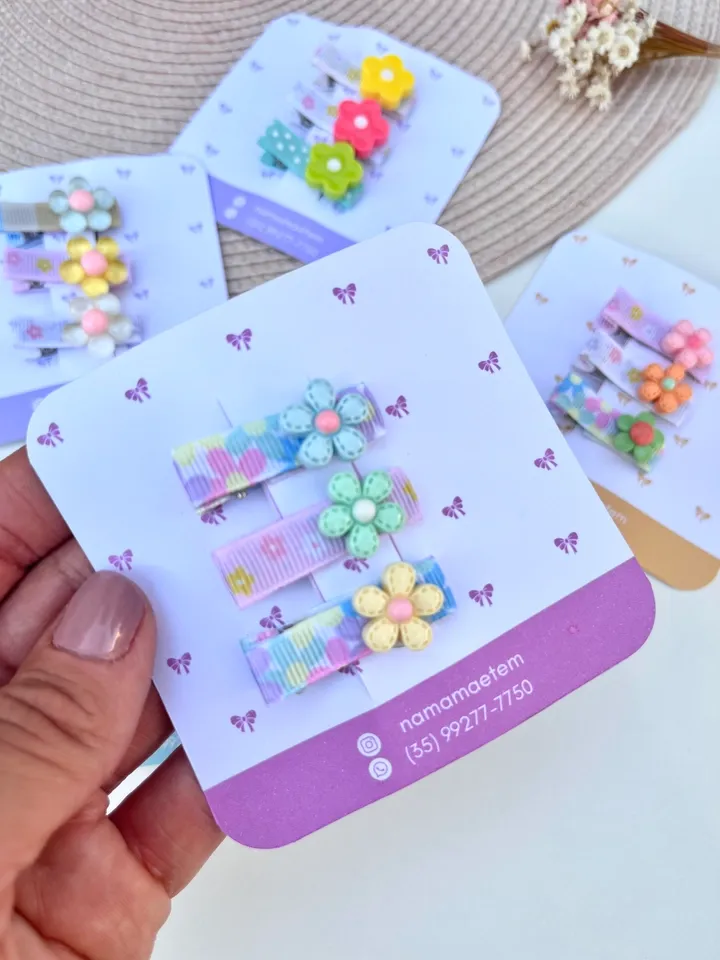 Baby clip trio