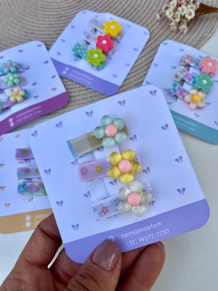 Baby clips trio