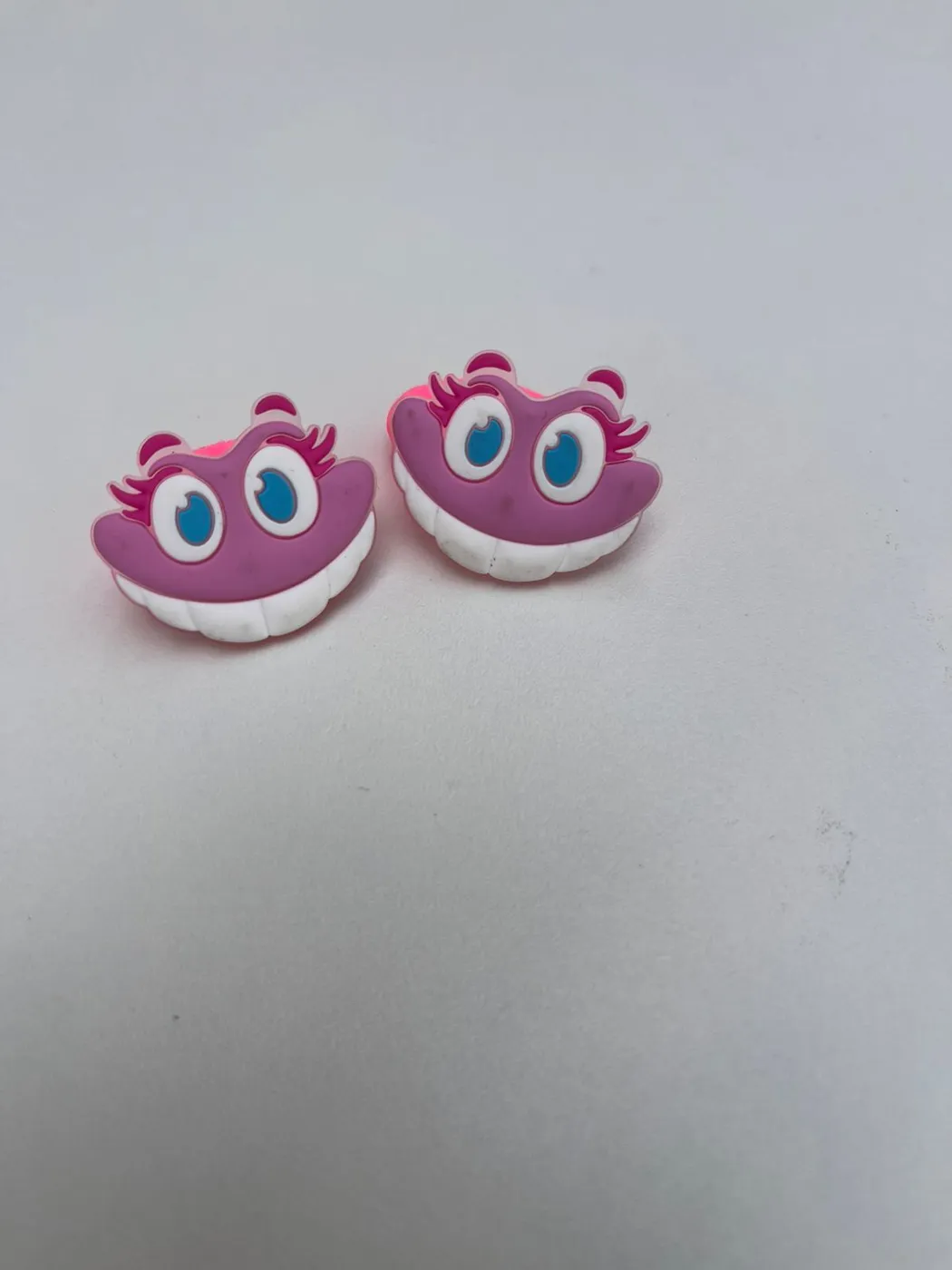 Parzinho de Xuxinha Gato Risonho Rosa