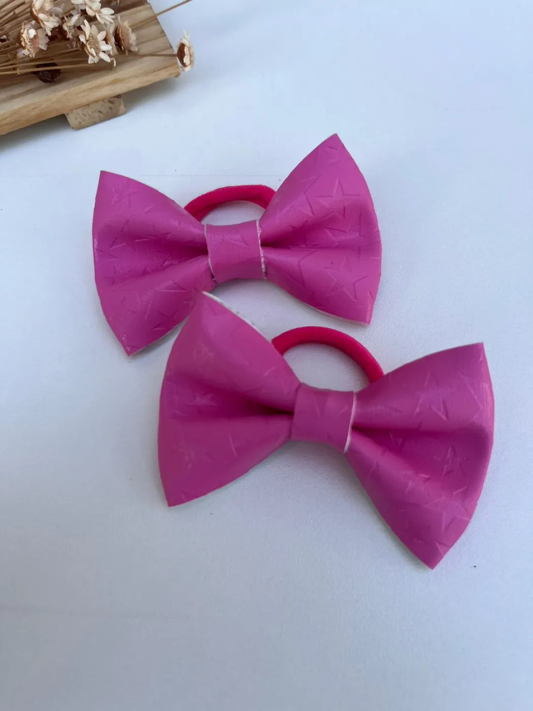 Parzinho de Xuxinha Laço Pink Fosco