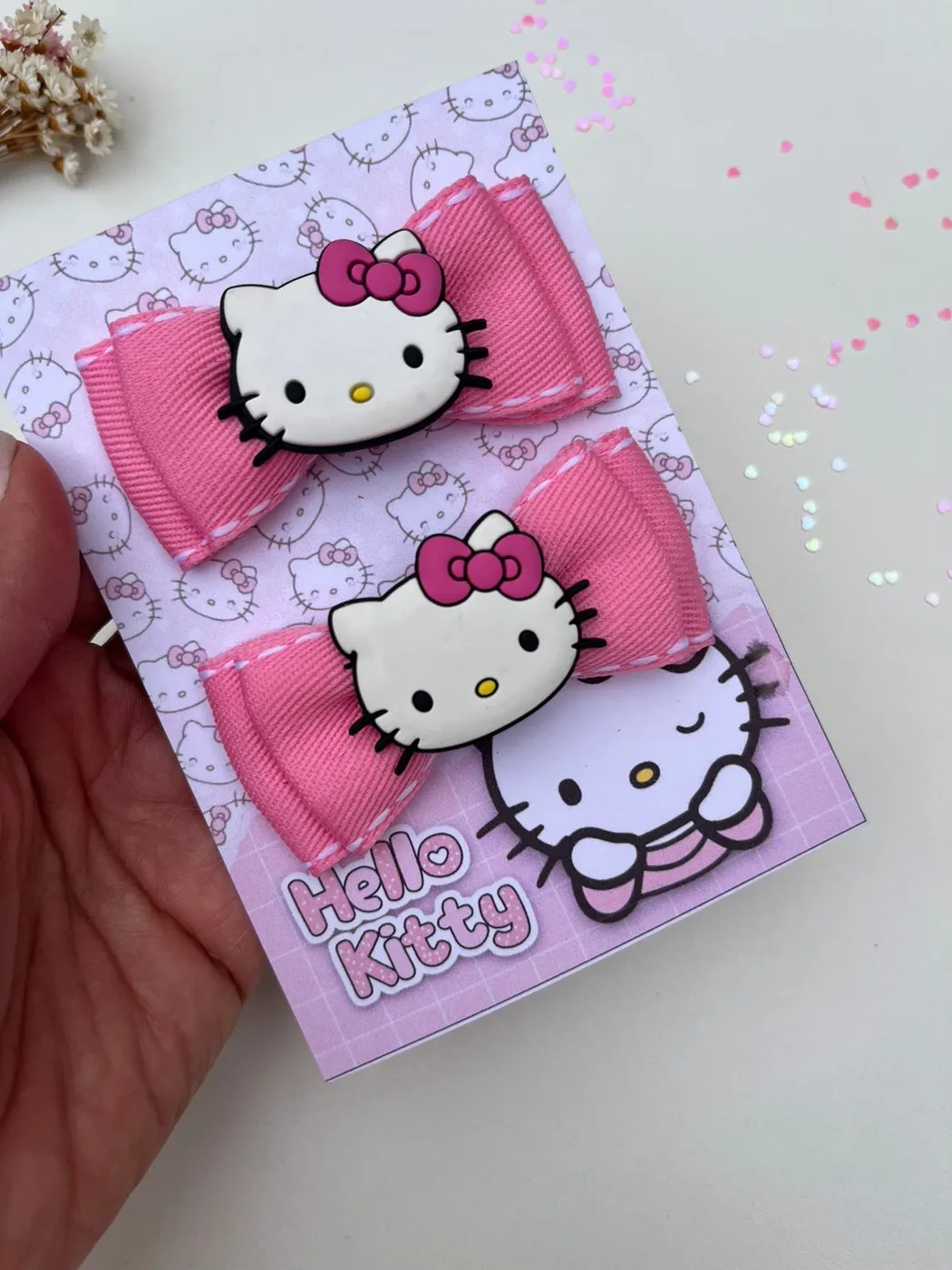 Parzinho Hello Kitty Pink
