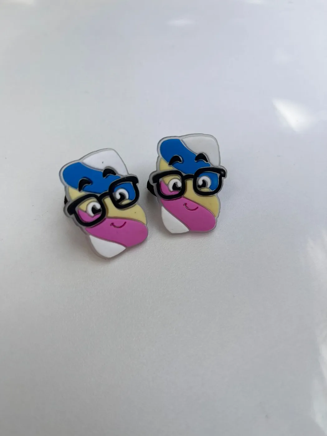 Parzinho de Xuxinha Marshmallow de Óculos