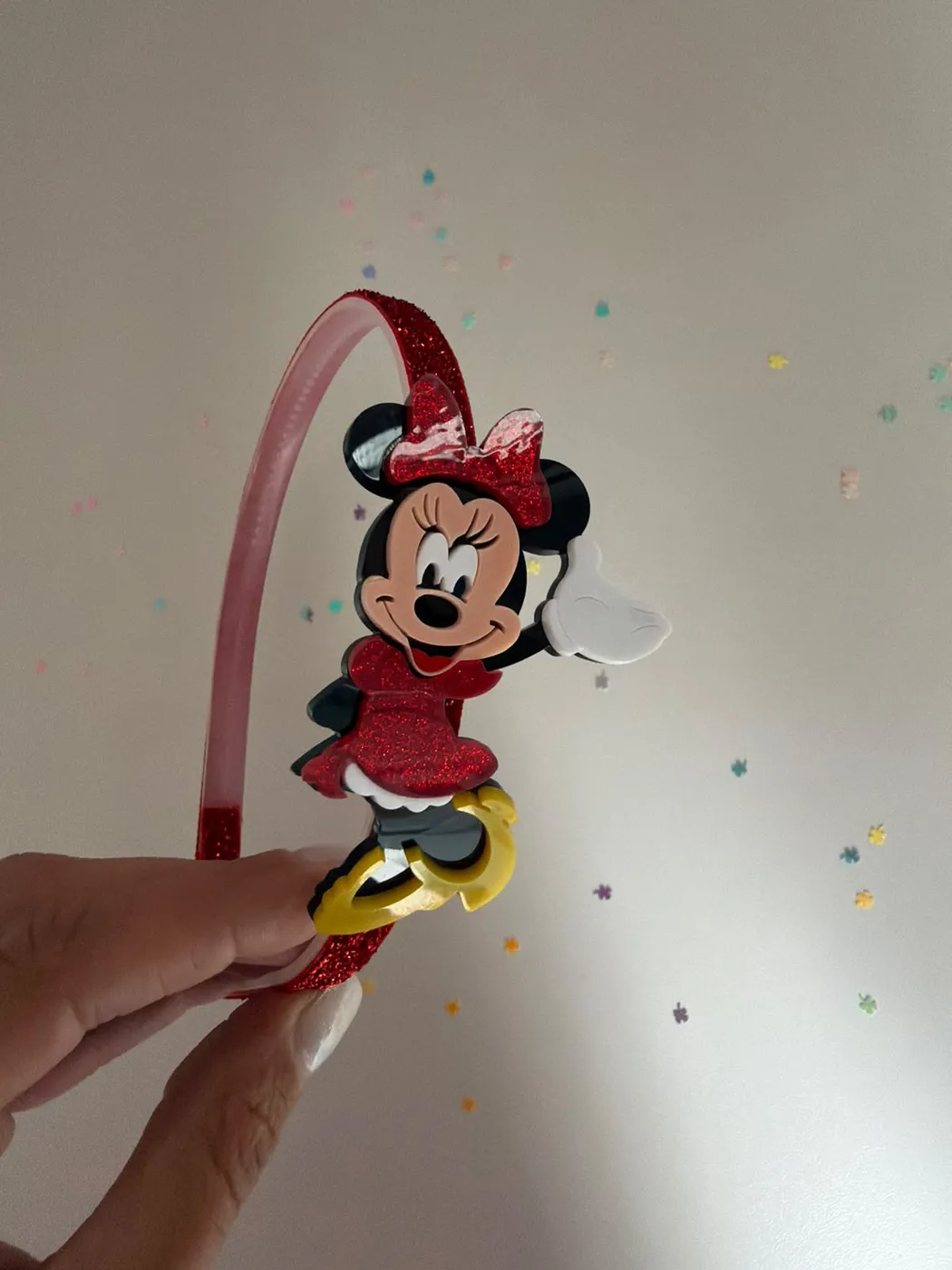 Tiara Minnie Vermelha